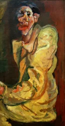 Ch. Soutine, Grotesco – Autorretrato